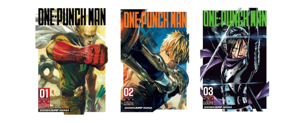 one punch man volumes 1 2 3